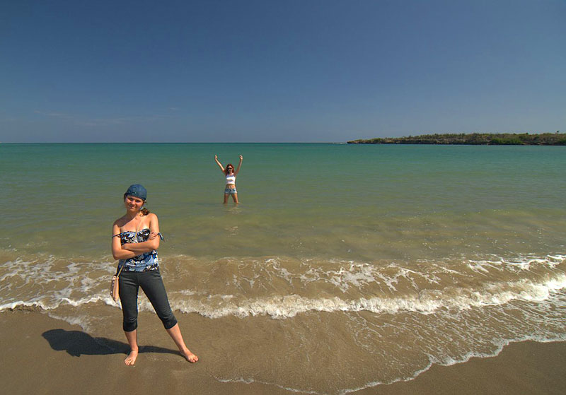 ��� ���������� �� ������� � ����� �����?: water, man, sea, beach, Irina, Polejaeva, cuba, victoria, �����